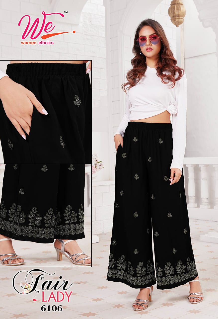 Fair Lady By We Western Palazzo Pants Catalog